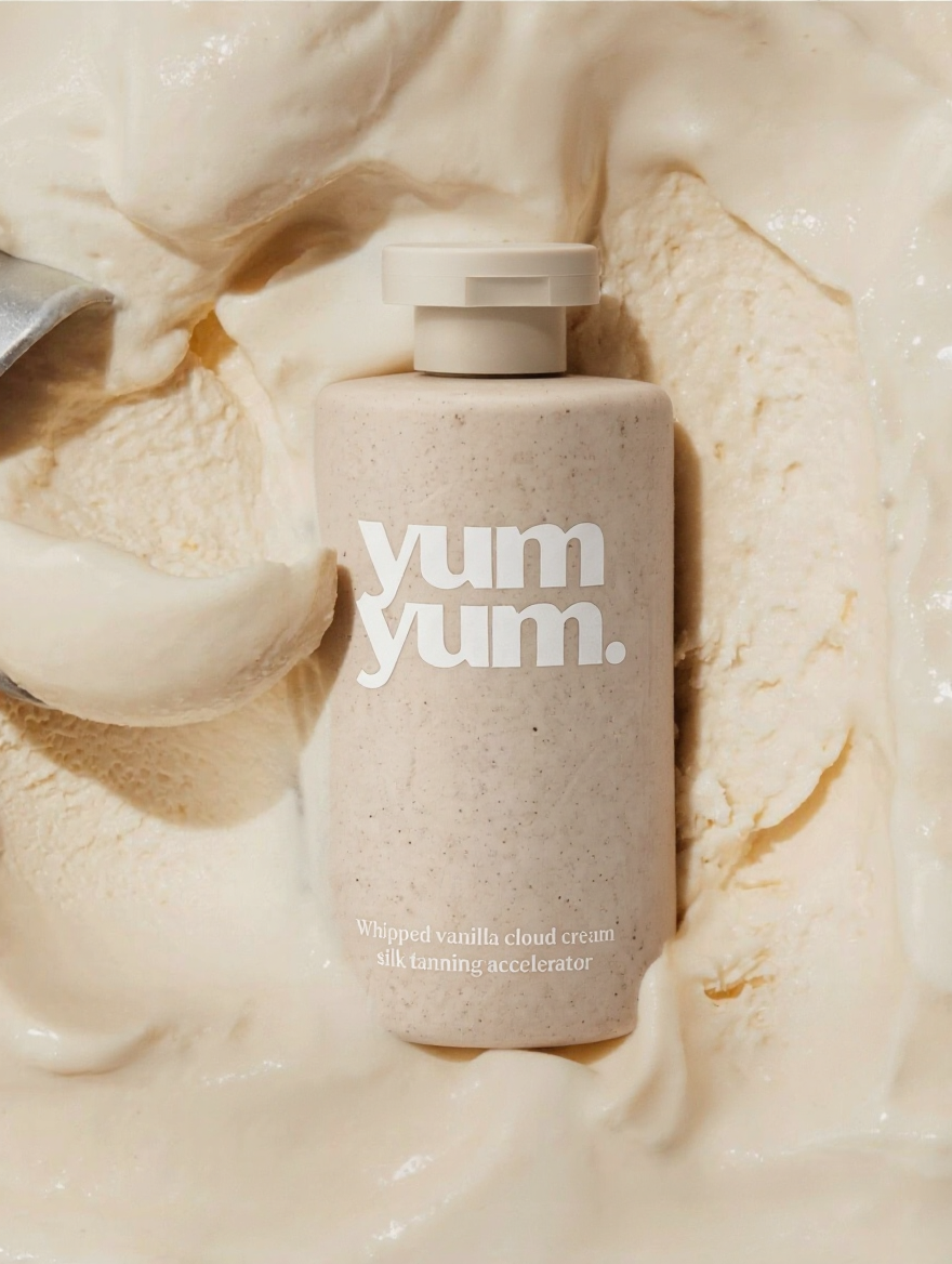 Whipped vanilla cloud cream GHK-cu powered tripeptide silk tanning accelerator *COMING SOON*